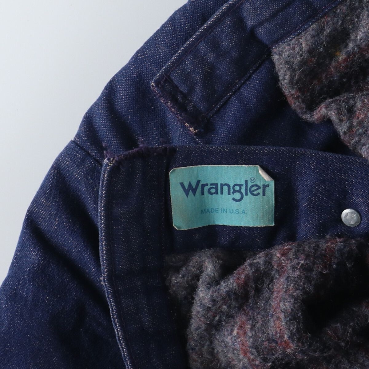 古着 70年代 ラングラー Wrangler カバーオール USA製 メンズL