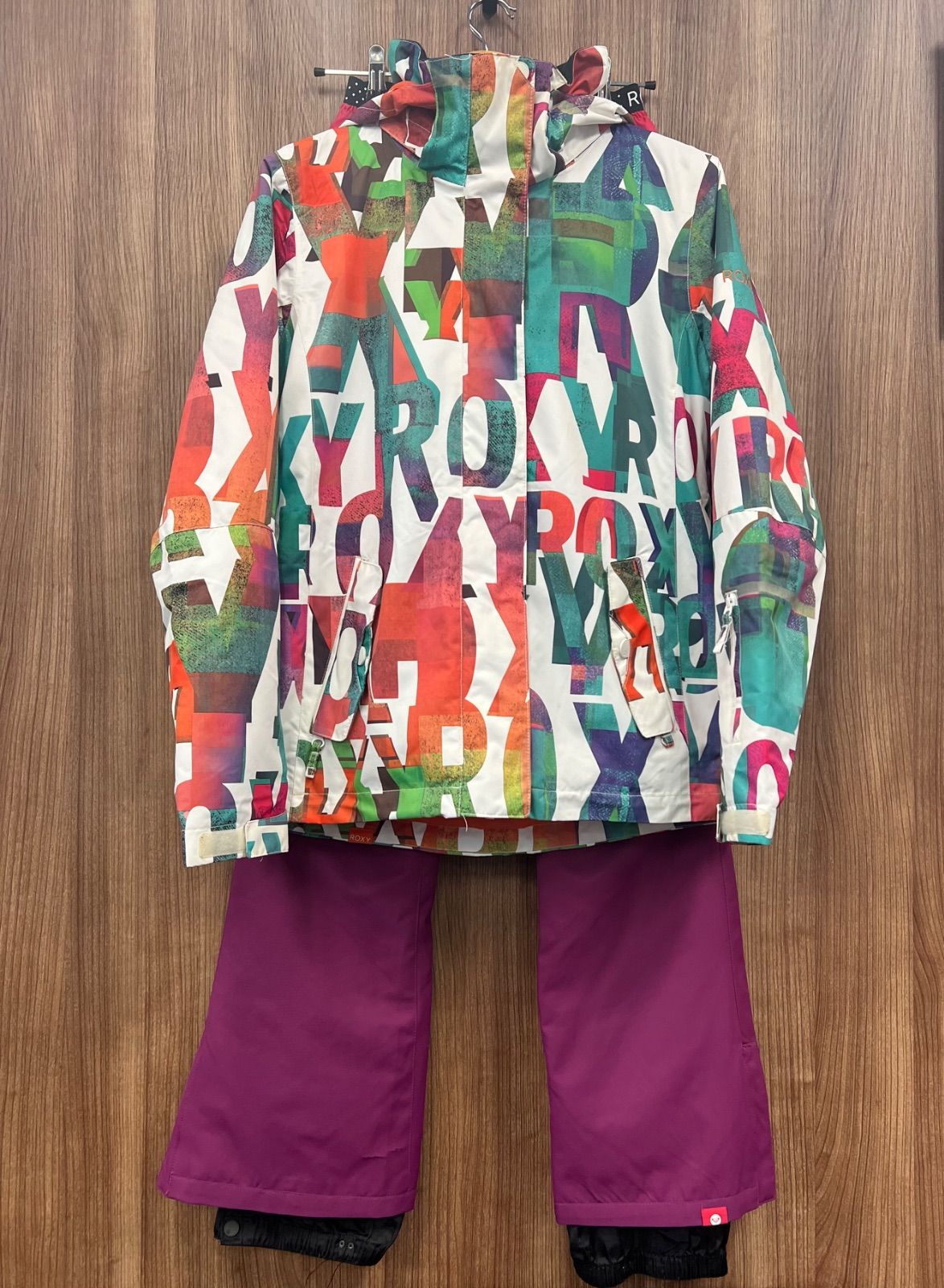 セット売り ROXY ロキシー スノーボードウェア スキーウェア セットアップ