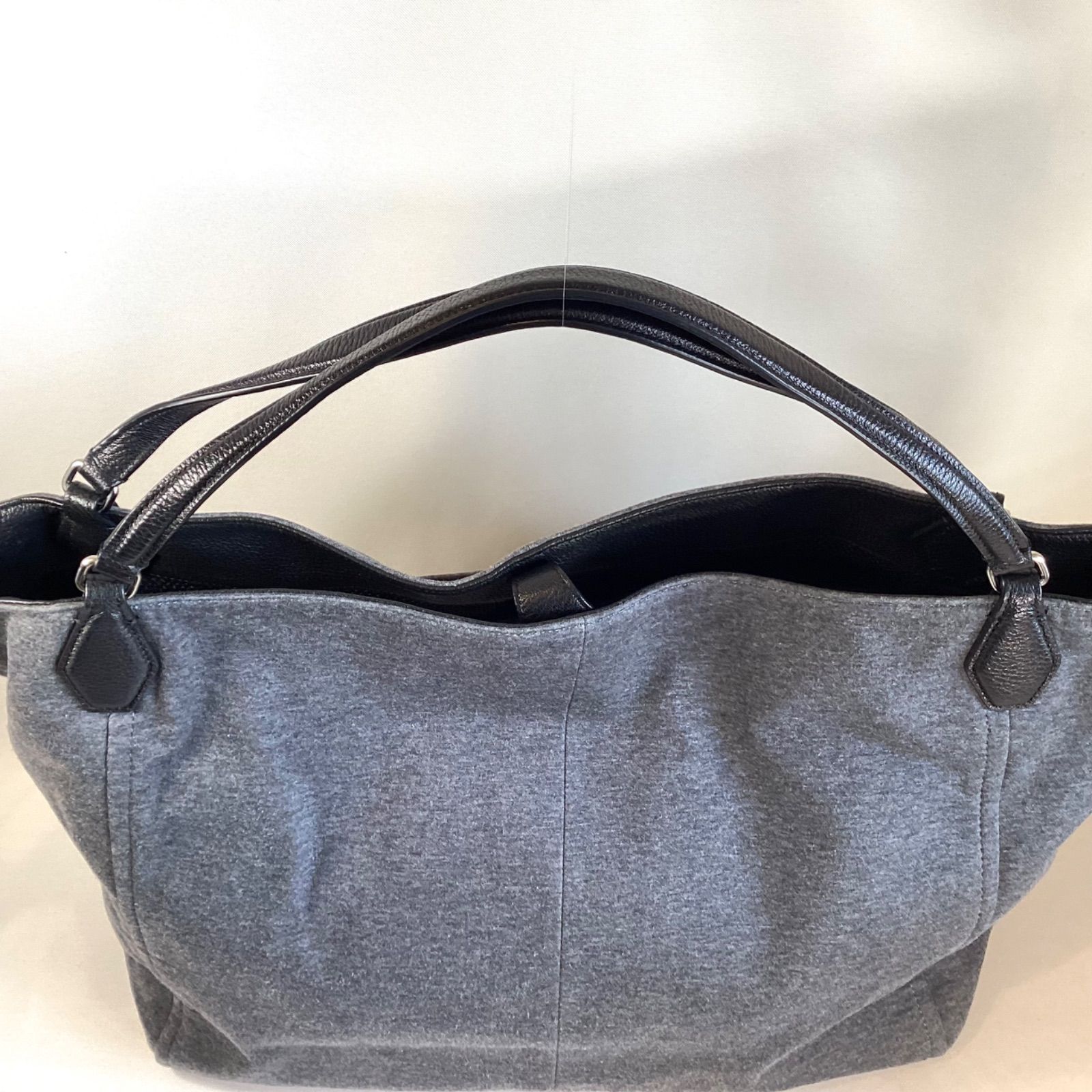 T-mat；Masaki Paris France ティーマット　マサキ　パリ　フランス　トートバッグ　スウェット　レザー　大容量