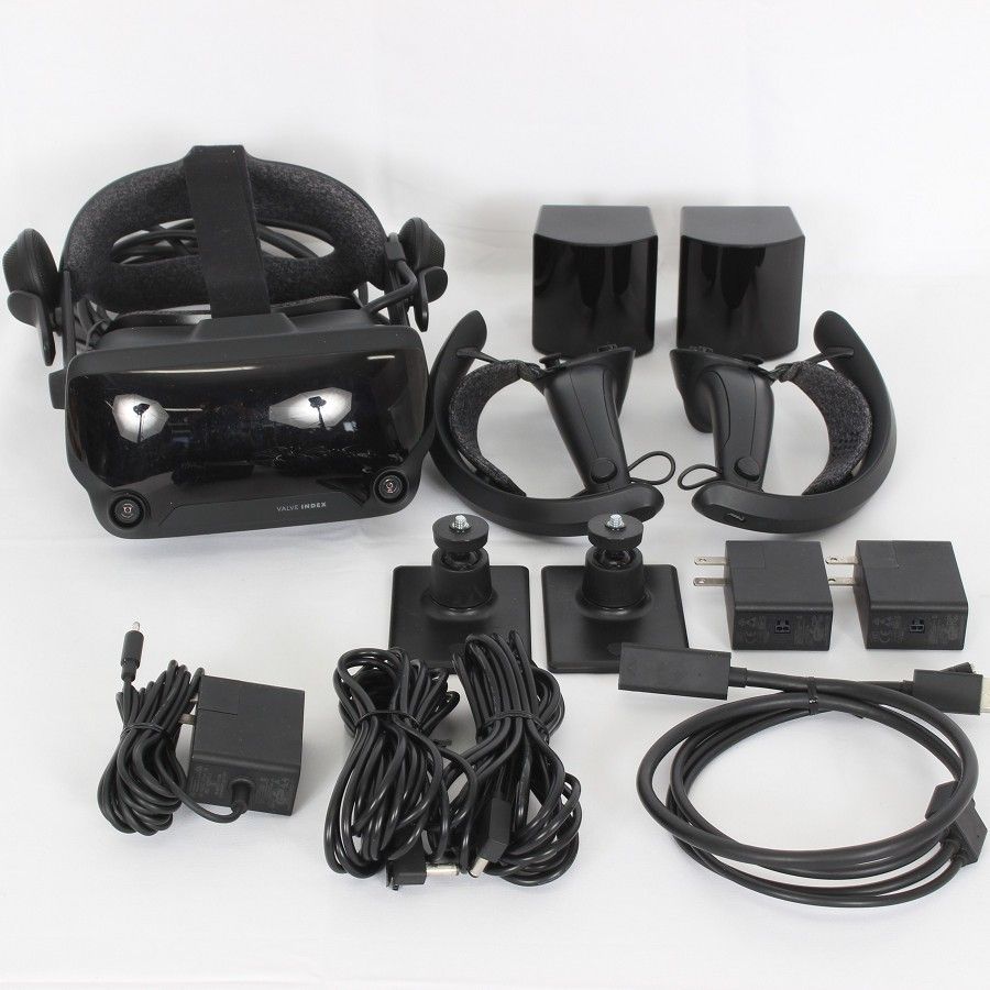 VALVE INDEX VRキット V003683-20 フルセット ヘッドマウントディスプレイ バルブ インデックス 本体