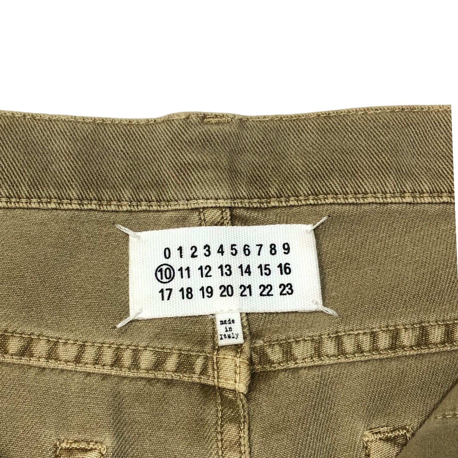 Maison Martin Margiela / 13SS/Garment dye 5 pocket pants/46/コットン/カーキ/S30LA0060 MAISON MARGIELA(メゾンマルジェラ) 13SS Garment dye 5 pocket pants