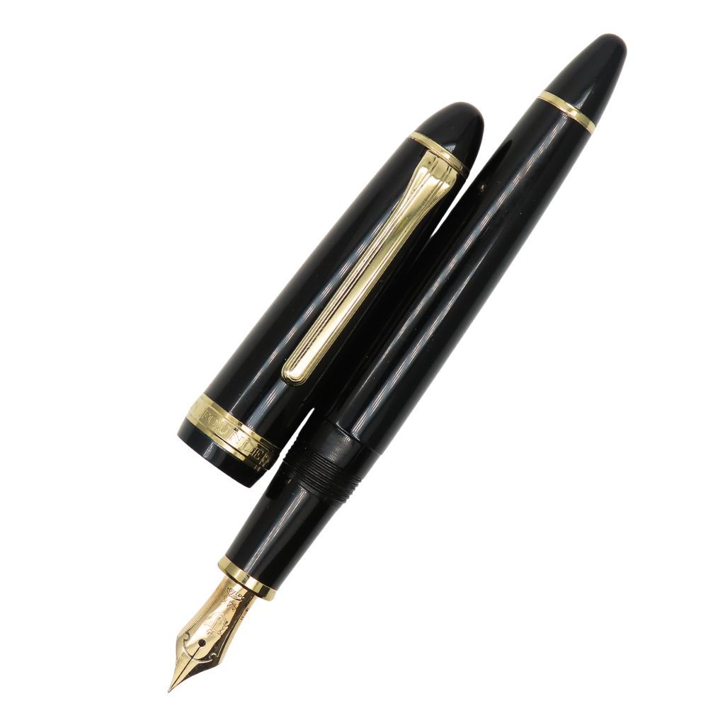 セーラー 万年筆 1911 プラスチック K14 ブラック ゴールド ペン先14K 筆記用具 ビジネス レディース メンズ SAILOR