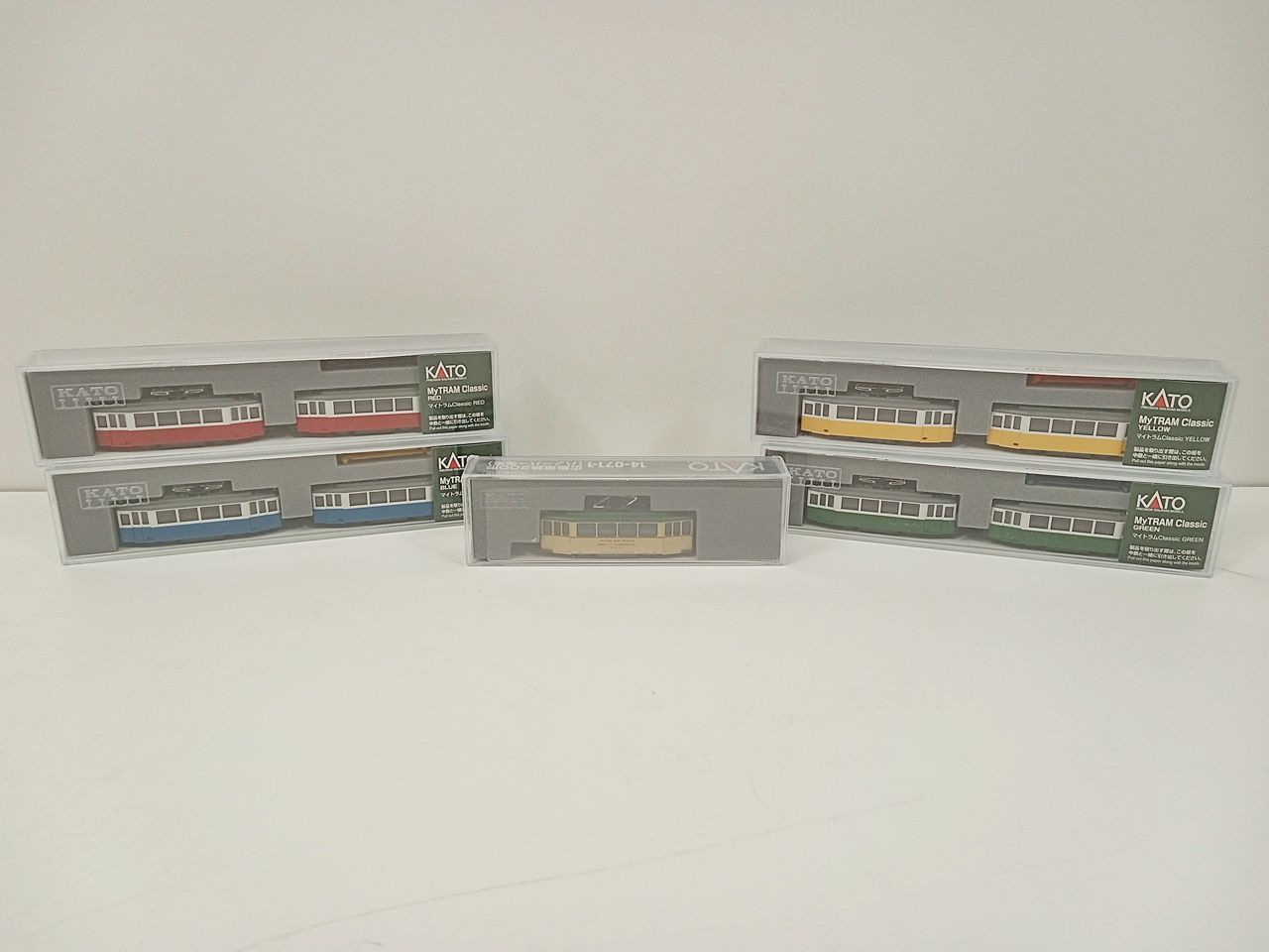 KATO Nゲージ 広島電鉄200形 ハノーバー電車 MyTRAM マイトラム 4色 MB-4991