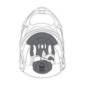4営業日で発送 AGV TOP PAD SPORTMODULAR 用 アジアンフィット 999 XL 品番 KIT1203399901