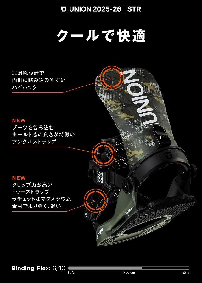 スノーボード バインディング