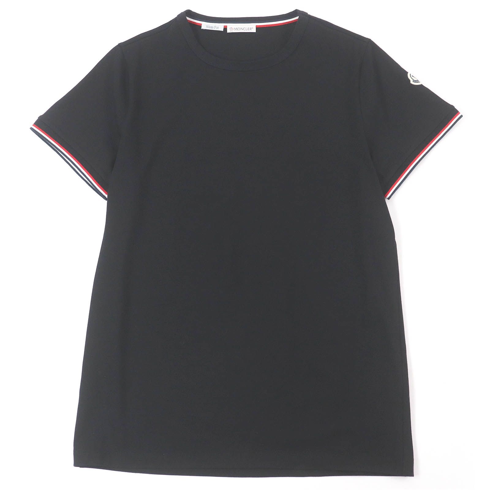 【MONCLER】25SS タイポグラフロゴ コットンTシャツ 極美品□MONCLER モンクレール 25SS SS TSHIRT コットン100