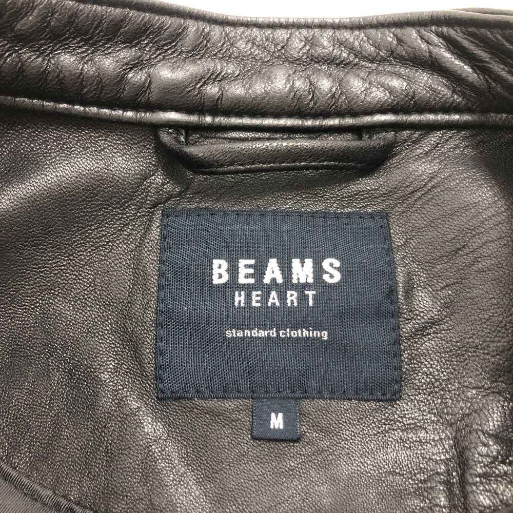 02w13504 ビームスハート BEAMS HEART レザーシングルライダース