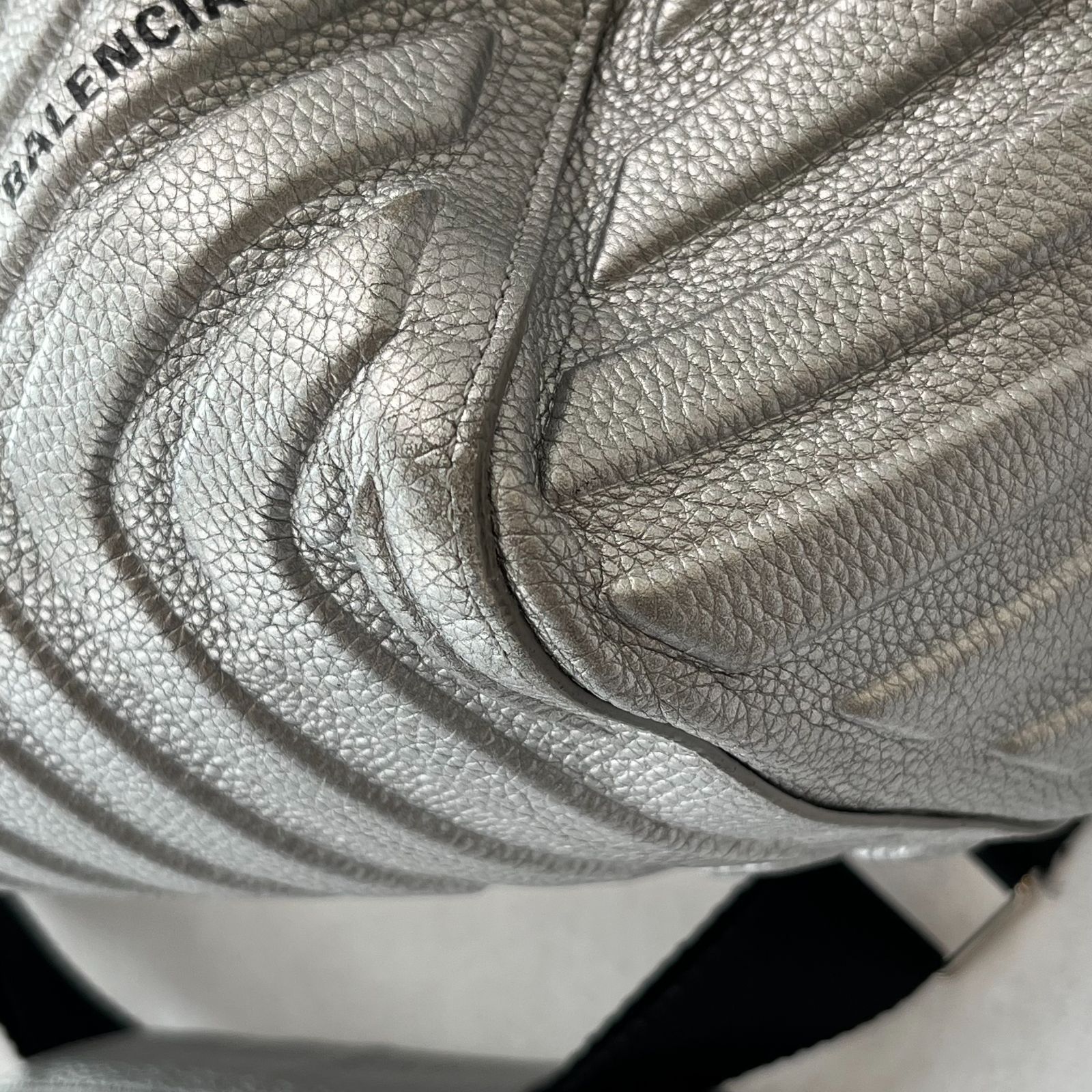 メタリック レザー2way