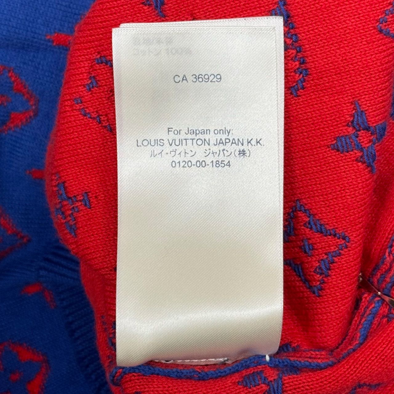 国内正規 LOUIS VUITTON 21AW グラディエントモノグラムニット 国内正規 LOUIS VUITTON 21AW グラディエントモノグラムニット