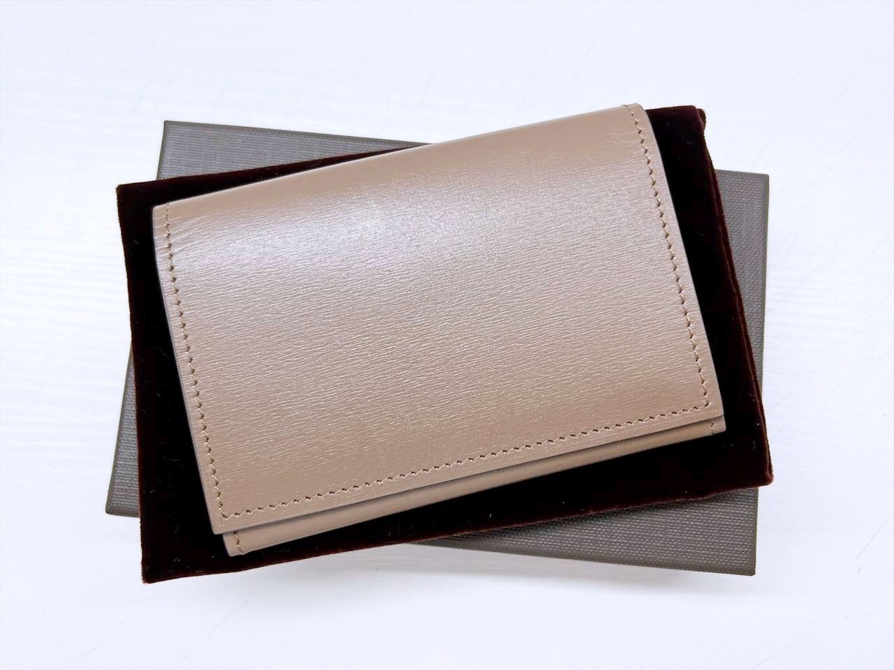 COCOMEISTER ココマイスター クリスペルカーフ ロシュ カードケース 名刺入れ シャルトープ 45014508