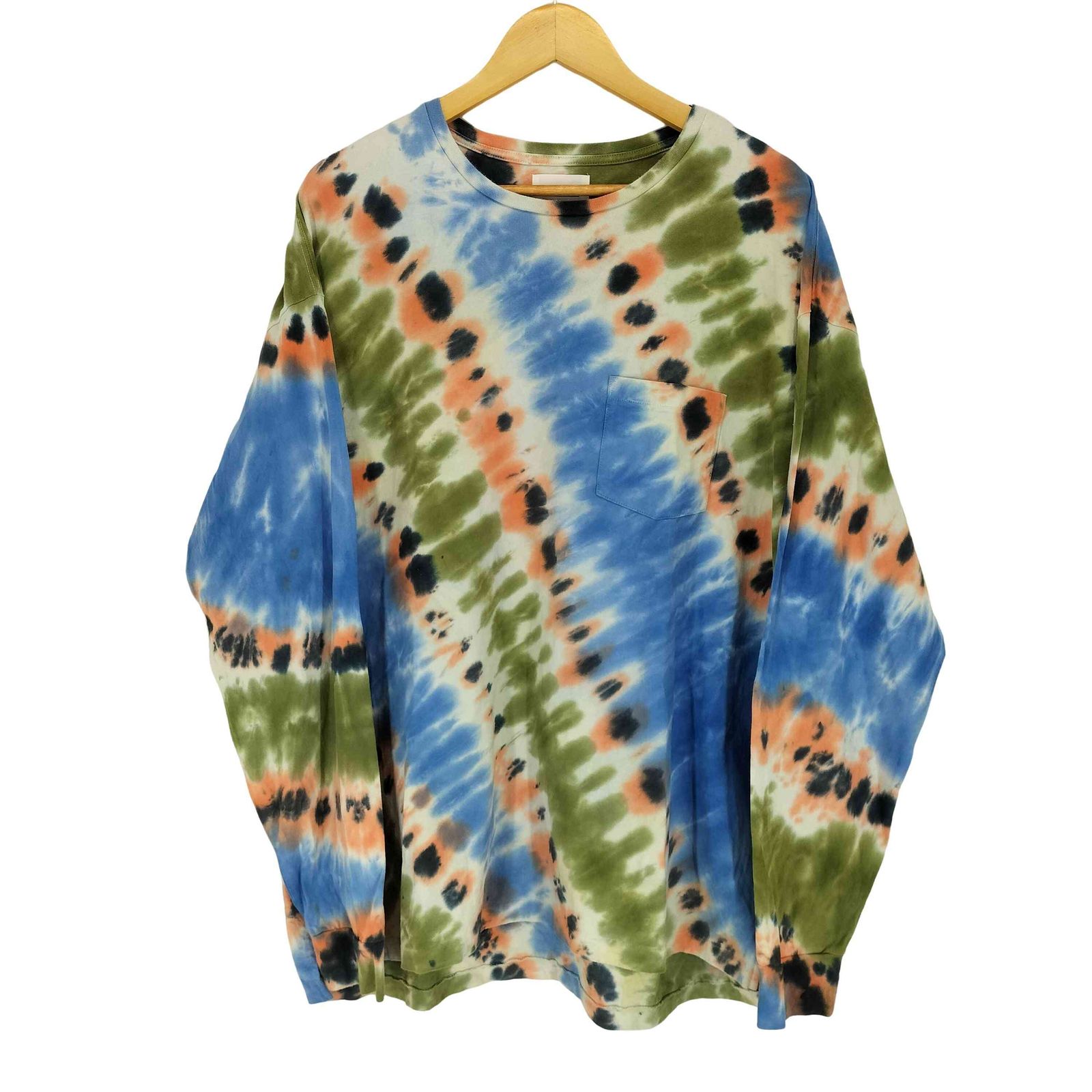 キャルオーライン CAL O LINE タイダイ柄 L/S TEE メンズ JPN：XL 