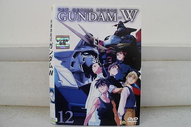 DVD 新機動戦記ガンダムW 全12巻 ※ケース無し発送 レンタル落ち