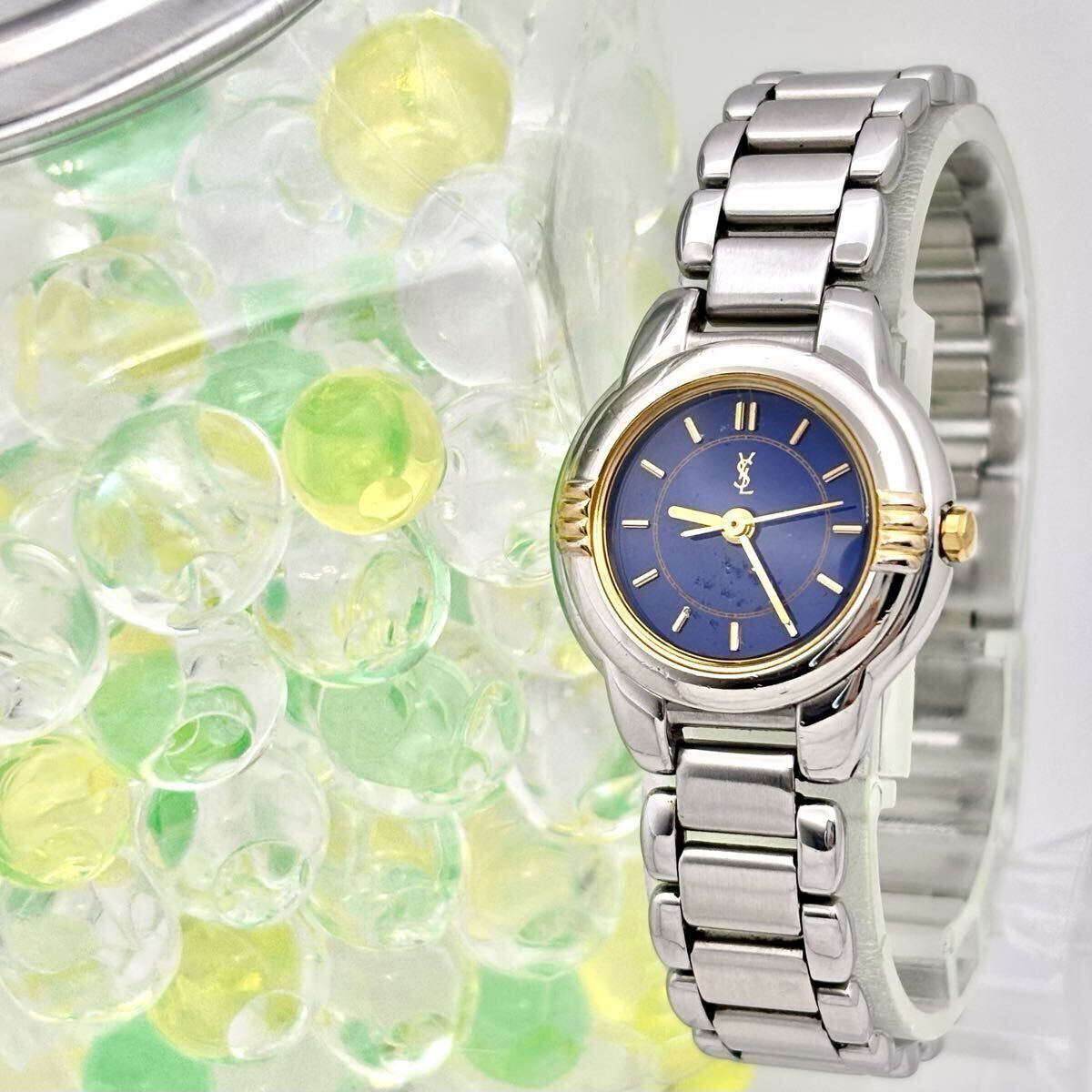 電池 Yves Saint Laurent イヴサンローラン YSL レディース 腕時計 ドレス 5930-F91474 3110555