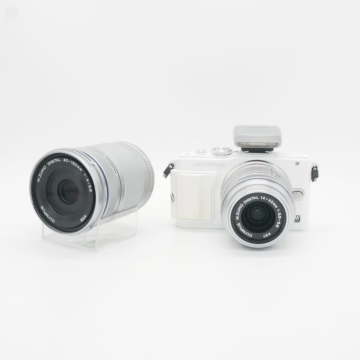 オリンパス OLYMPUS E-PL6 ダブルズームキツト ホワイト