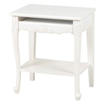 パソコンテーブル アンティーク調 猫脚 RT 1772