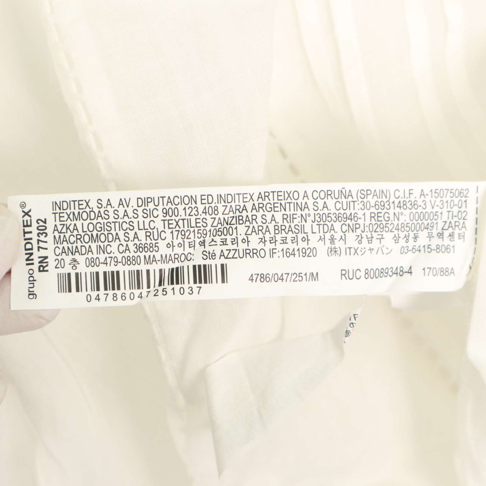 ZARA　リネン　レース　チュニック　ブラウス　新品 ZARA ザラ リネンレース チュニックトップス - メルカリ