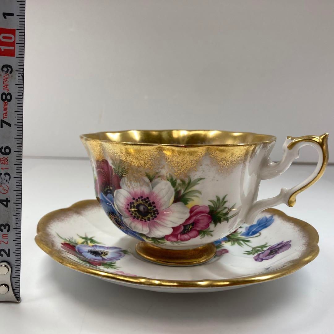 ロイヤルアルバート 品ゴールドプレスト カップ ソーサー 東Y 6 0111