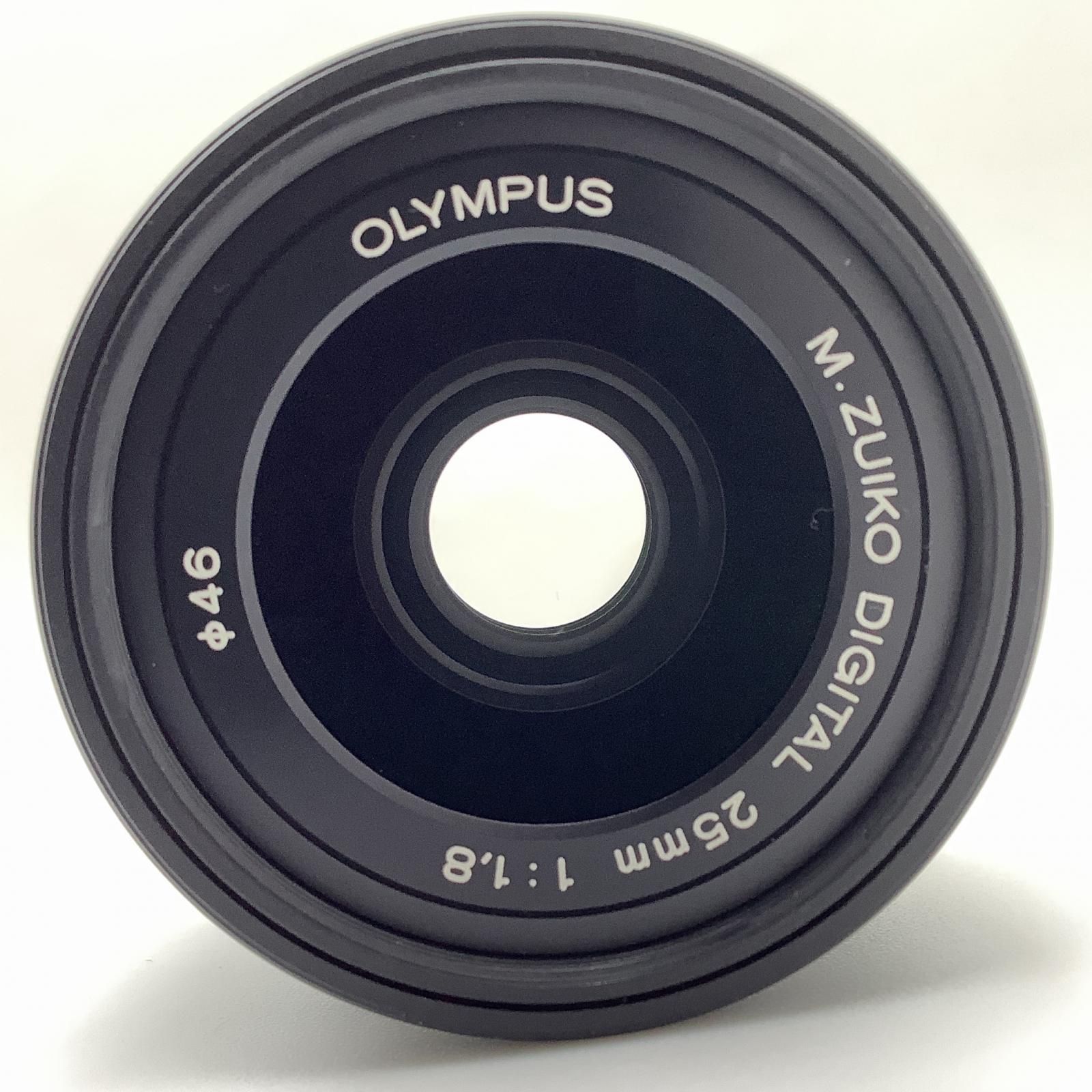 【全額返金保証】【最速発送】OLYMPUS M.ZUIKO DIGITAL 25mm F1.8 ブラック 超美品 動作確認済