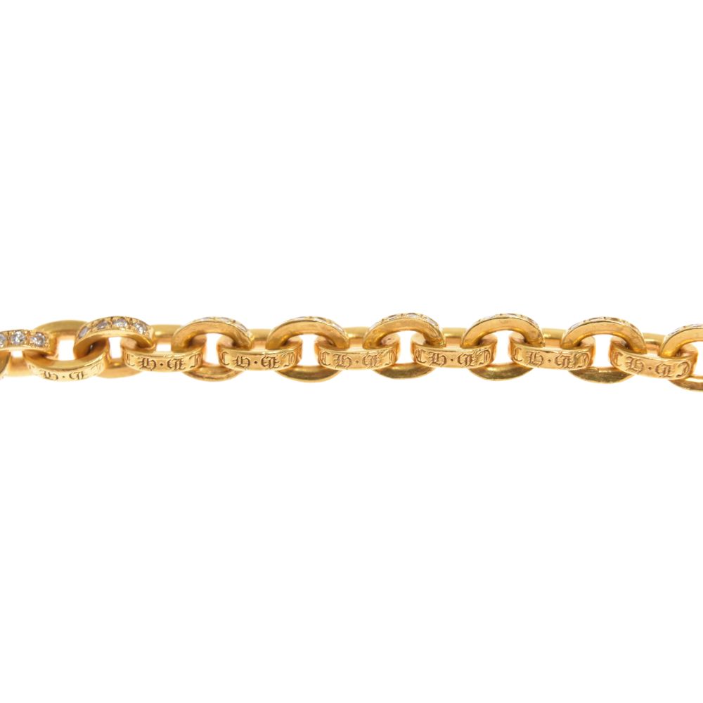 CHROME HEARTS (クロムハーツ) 22K PAPER CHAIN P/D 18/ペーパー