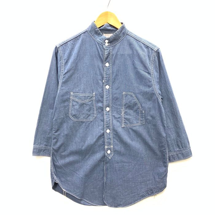 WHEELERS 七分袖ワークシャツ 長袖シャツ トップス ブランド 古着 145-250511-gm-14-fuz