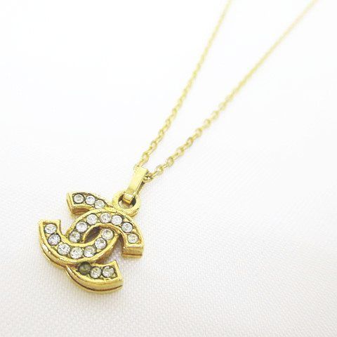 シャネル CHANEL ココマーク CCマーク ネックレス ペンダントトップ
