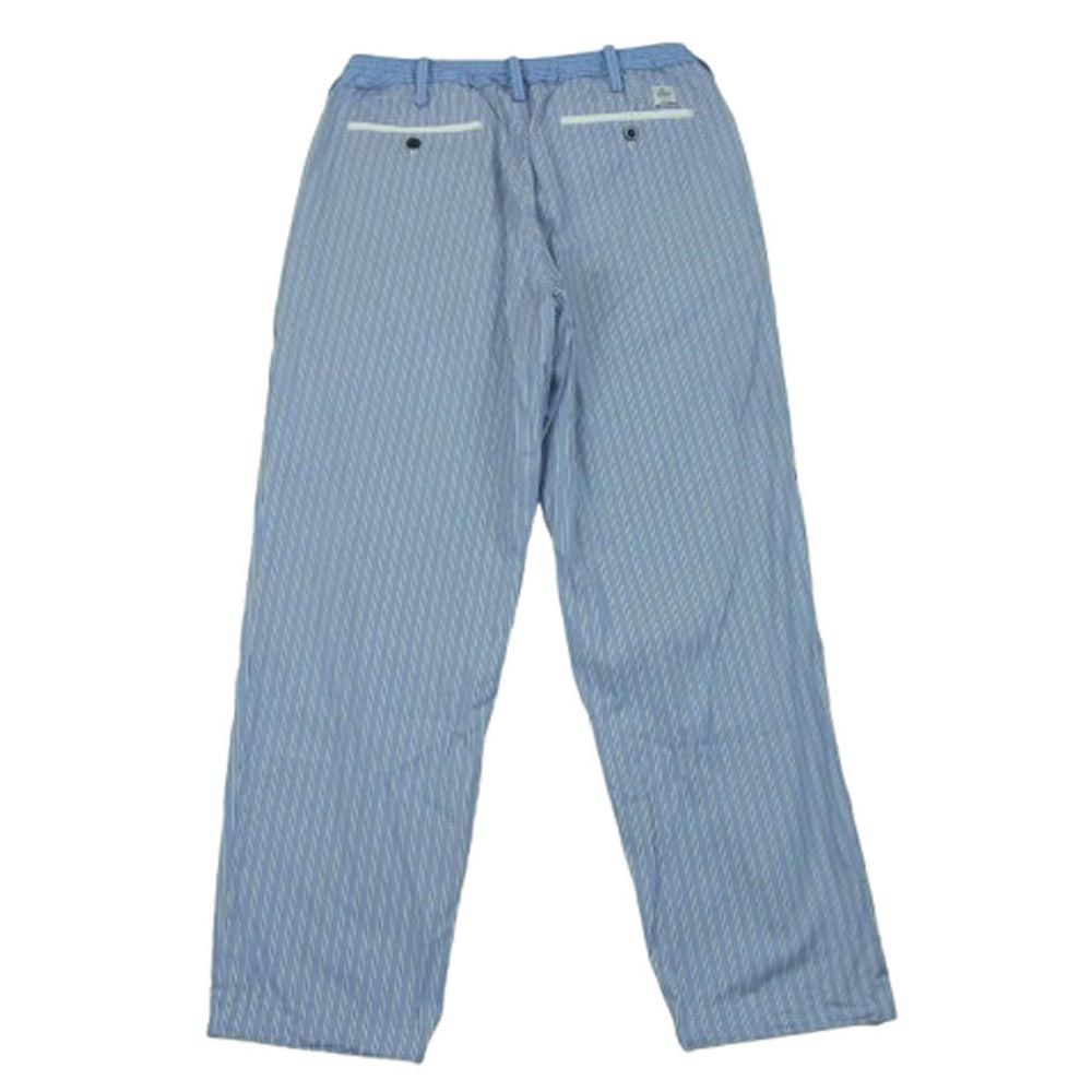 Sacai サカイ 23SS 23-03040M Thomas Mason トーマスメイソン Cotton Poplin Pants ストライプ コットン パンツ ブルー系 ホワイト系 458 2