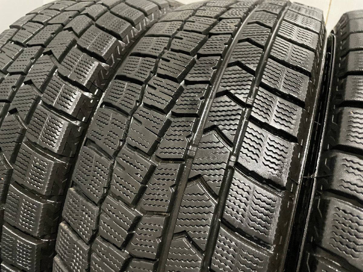 DUNLOP WINTER MAXX WM02 205/60R16 16インチ スタッドレス 4本 23年製 レガシィツーリングワゴン プリウスα ノア SX4等　(KTJ056)