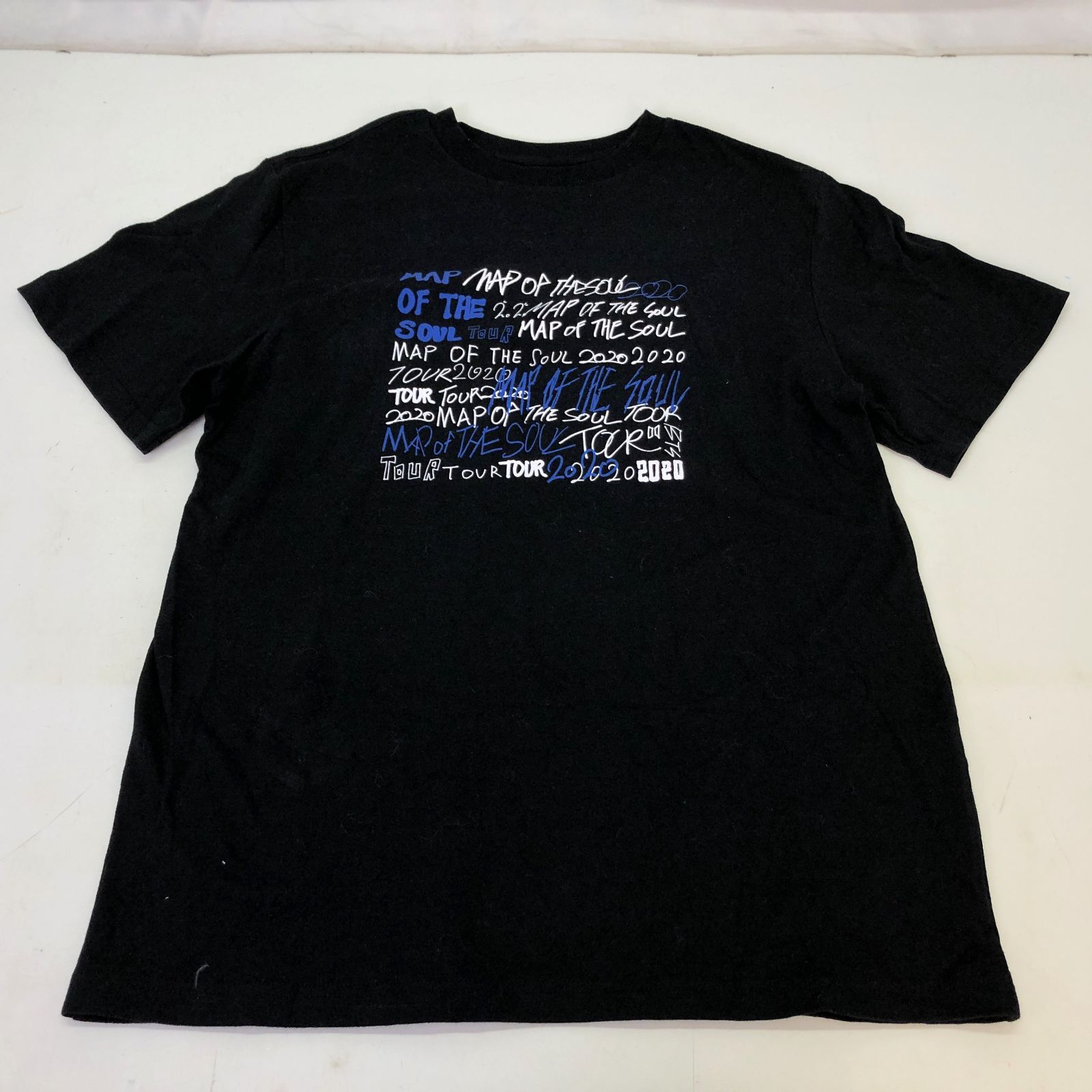 01m1426 中古品 BTS ツアー Tシャツ 2点まとめ セット売り Ｍサイズ L