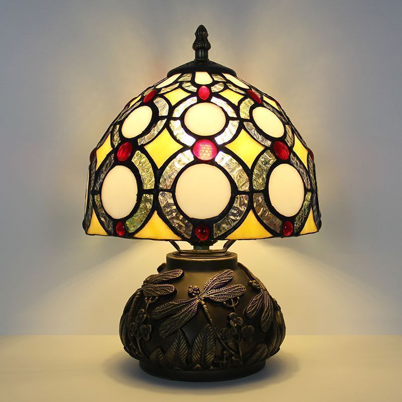 Desiree Denmark ステンドグラス テーブルランプ デンマーク製