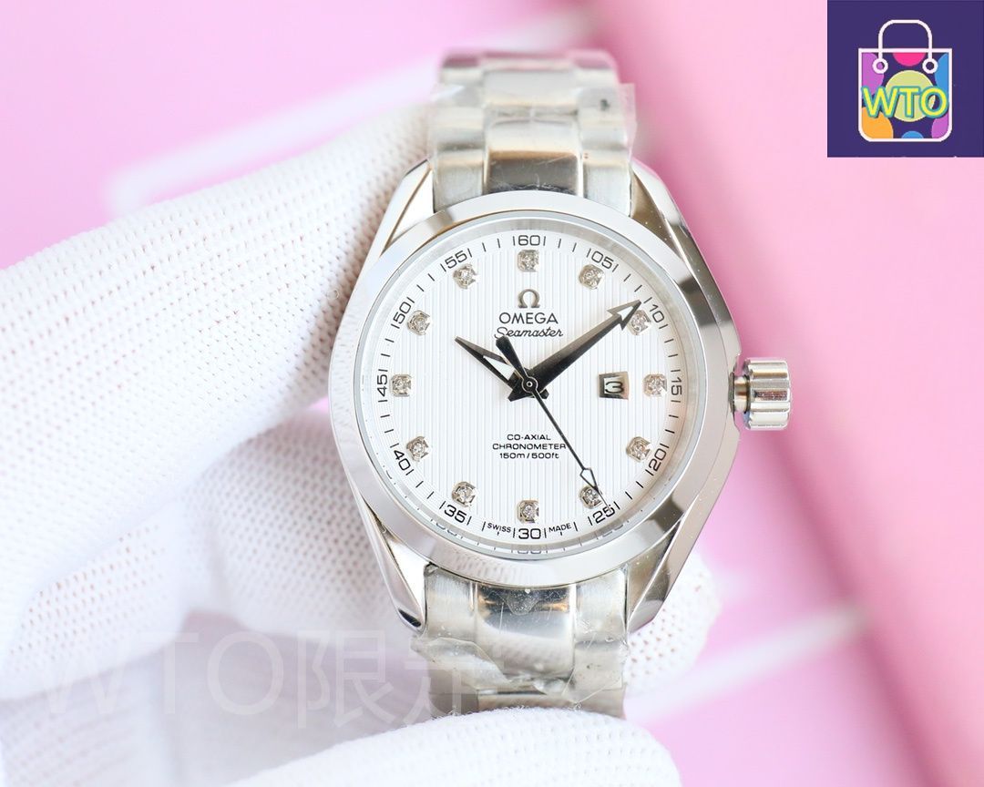 今日特価】Omega オメガ シーマスター 新モデル レディース