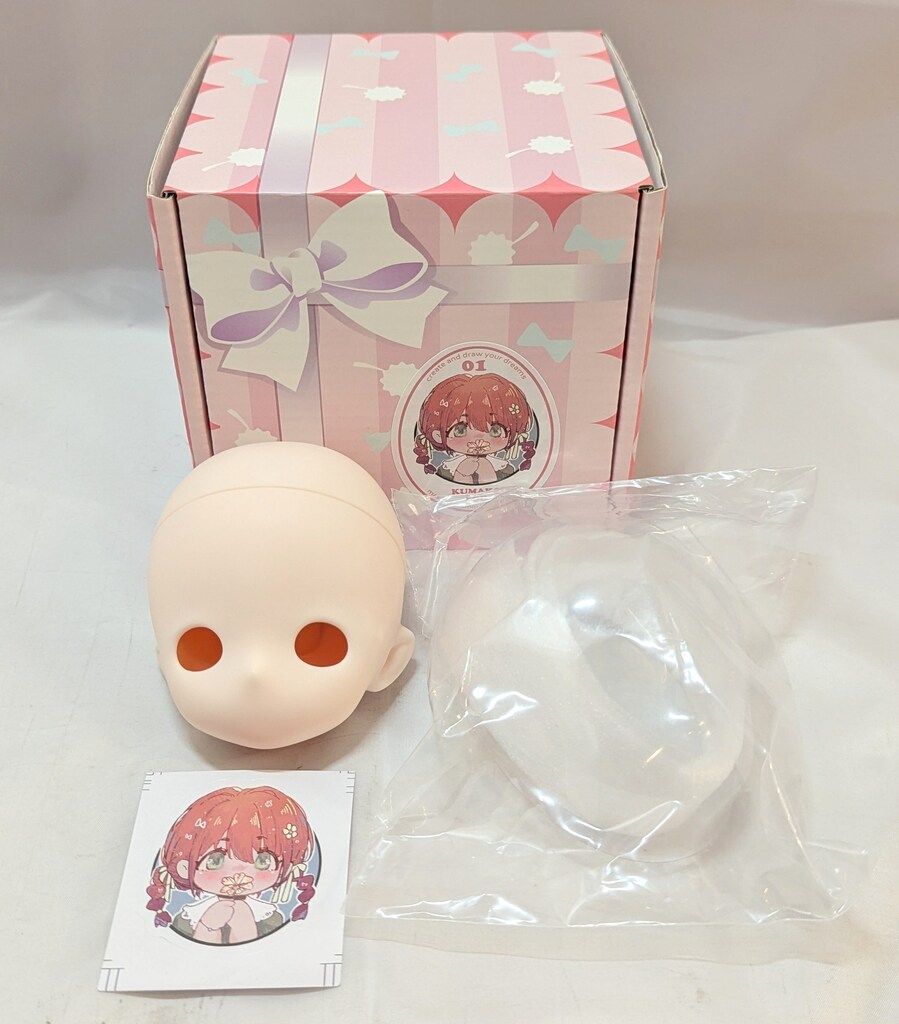 PUYOODOLL Kumako EGG-01ヘッド クリーム肌