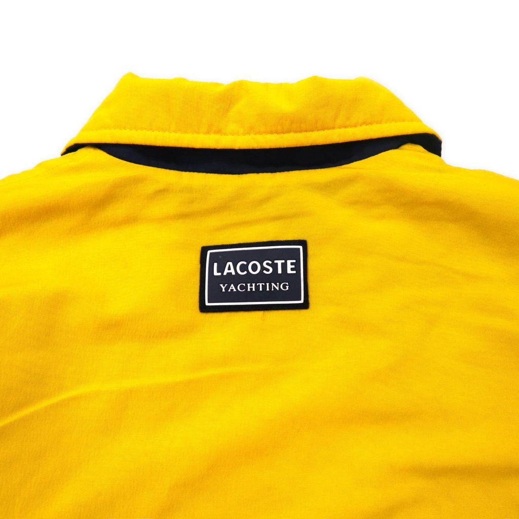 LACOSTE 90年代 インサレーションコート 40 イエロー ナイロン LACOSTE 90年代 インサレーションコート 40 イエロー ナイロン