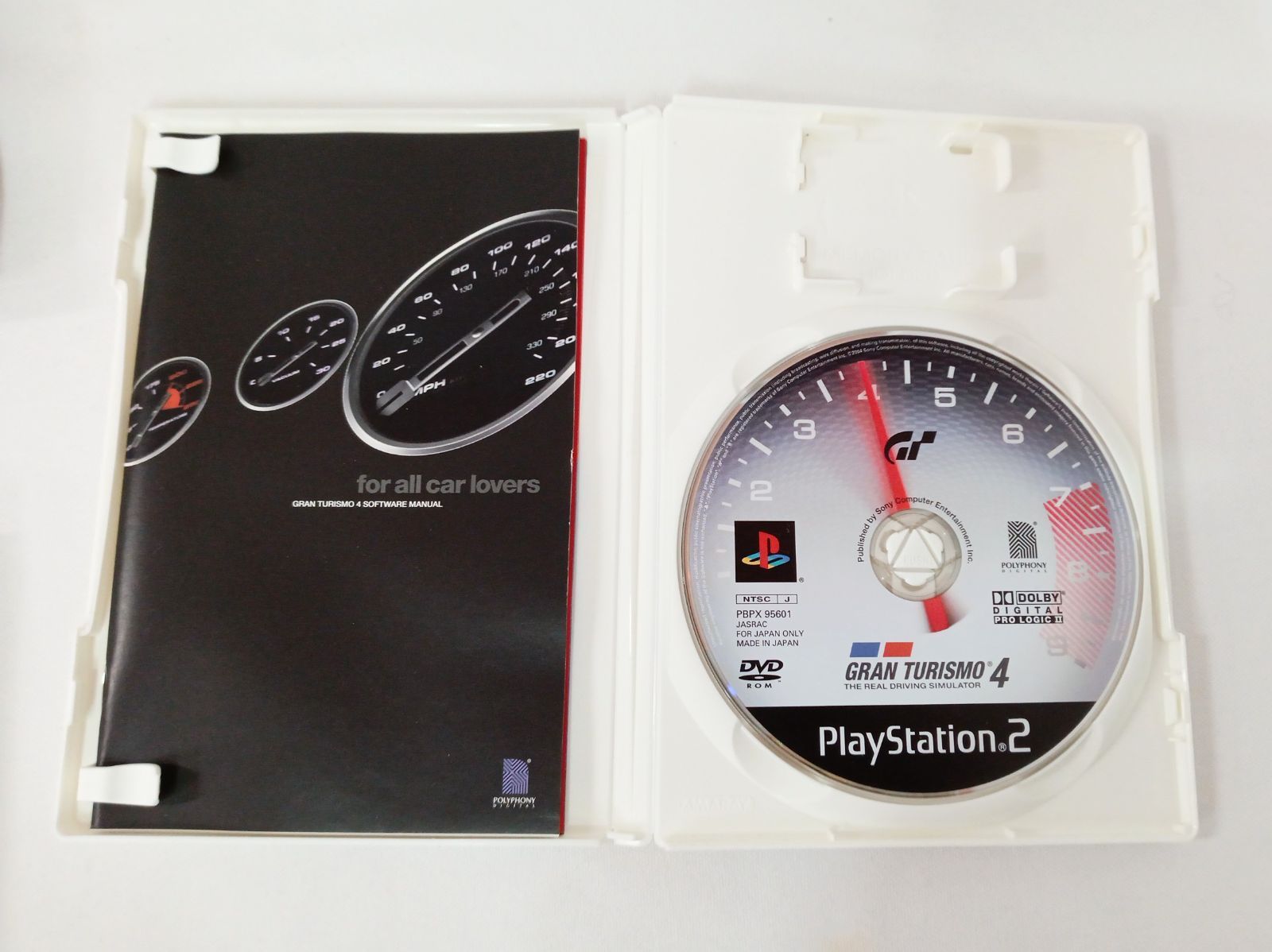 PlayStation - 限定品★プレイステーション2 レーシングパック★本体+グランツーリスモ4 PS2 プレイステーション2 レーシングパック SCPH-55000 GT 限定