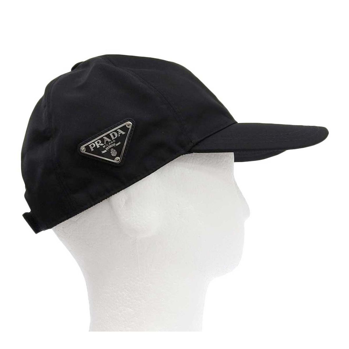 プラダ トライアングルロゴ RE-NYLON ベースボール キャップ