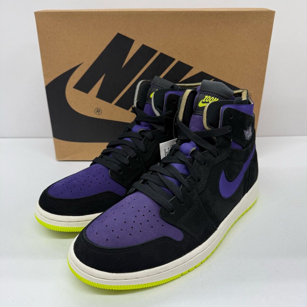 未使用 NIKE WMNS AIR JORDAN 1 HIGH ZOOM CMFT Plum Purple 未使用 NIKE WMNS AIR JORDAN 1 HIGH ZOOM CMFT Plum Purple