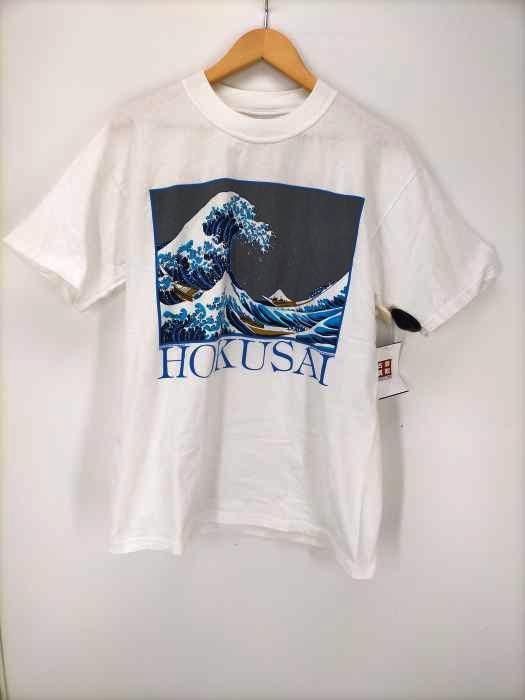 USED古着 HOKUSAI Tシャツ 葛飾北斎 富嶽三十六景 浮 #2575# - メルカリ