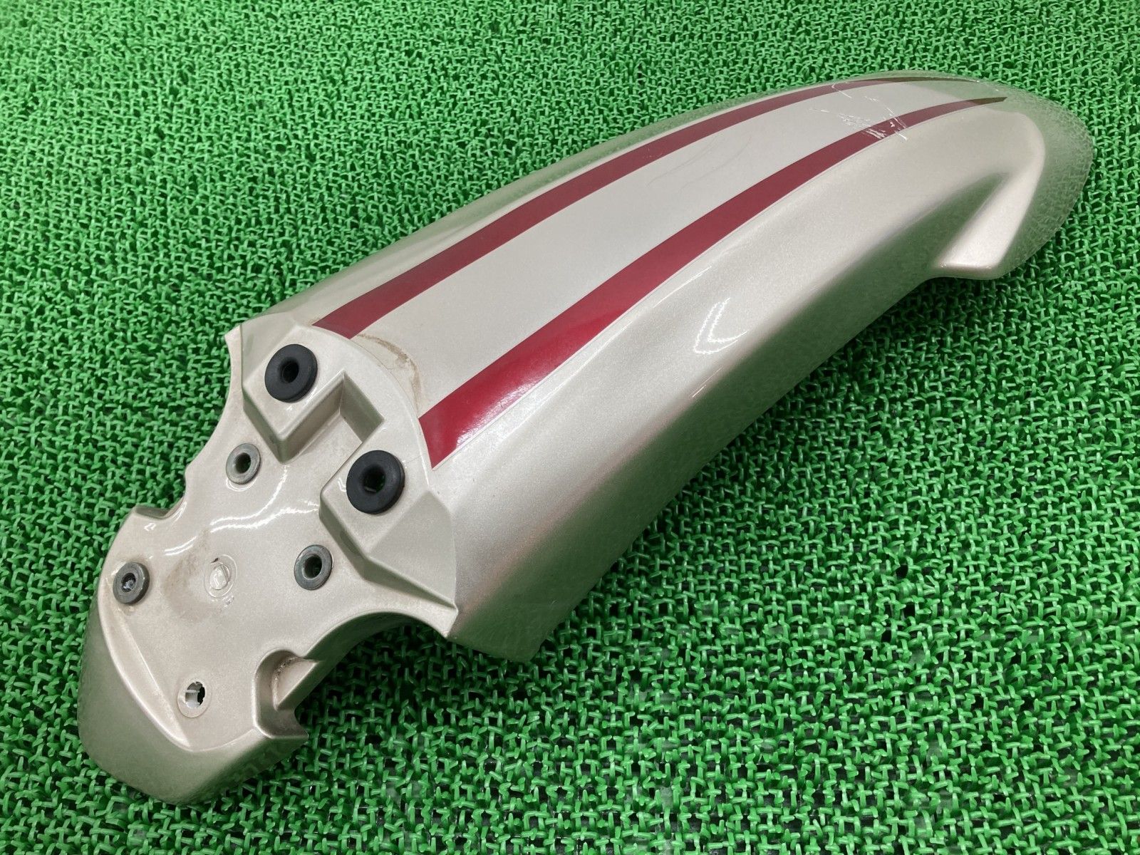 セロー250 フロントフェンダー 金/赤 ヤマハ 純正 DG11J DG17J 20th