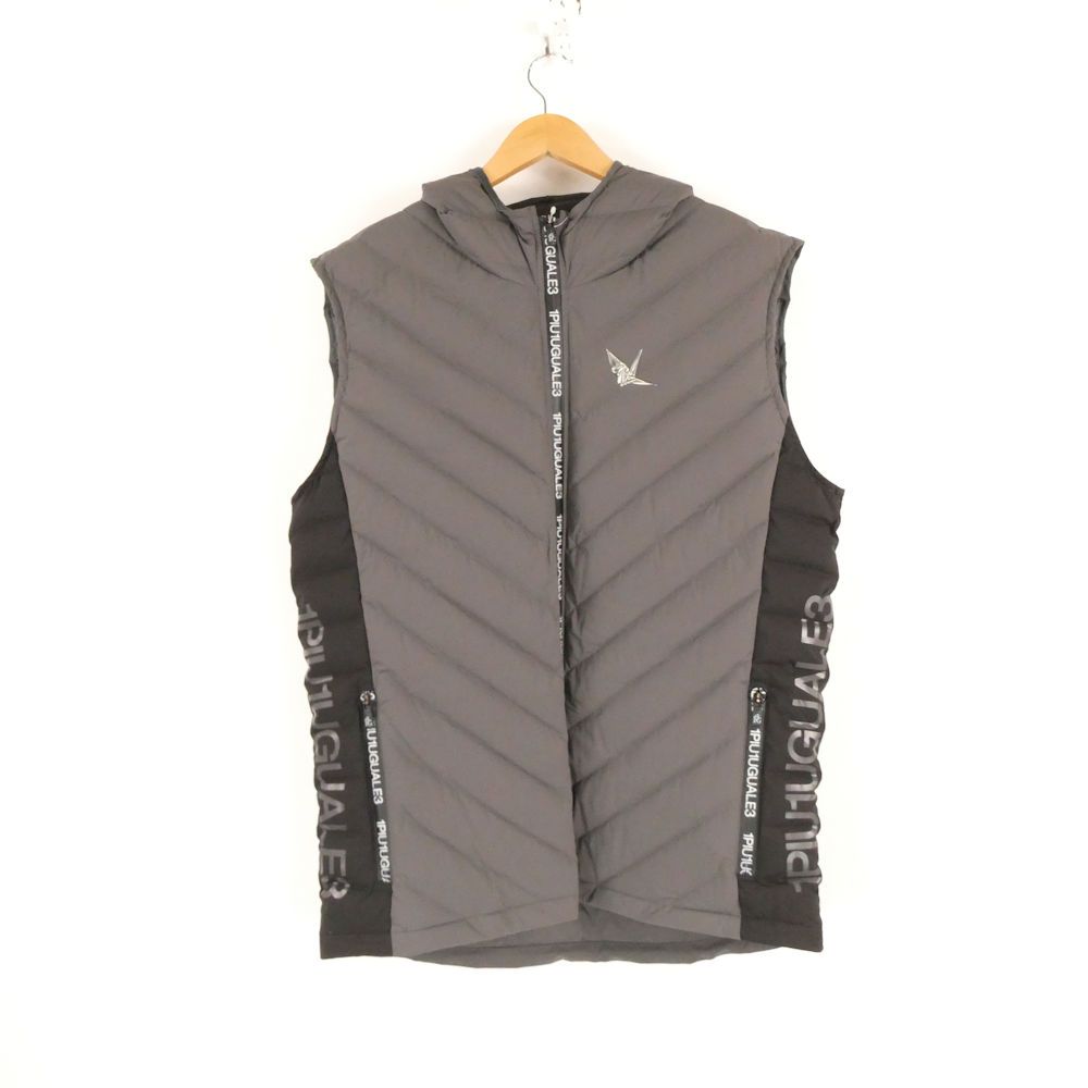 1PIU1UGUALE3 ウノピュウノウグァーレトレ 113 GOLF DOWN VEST GRB110-POE523 ダウンベスト col|size 95|VI ポリエステル 他 ゴルフ フーディ メンズ AY6954A90