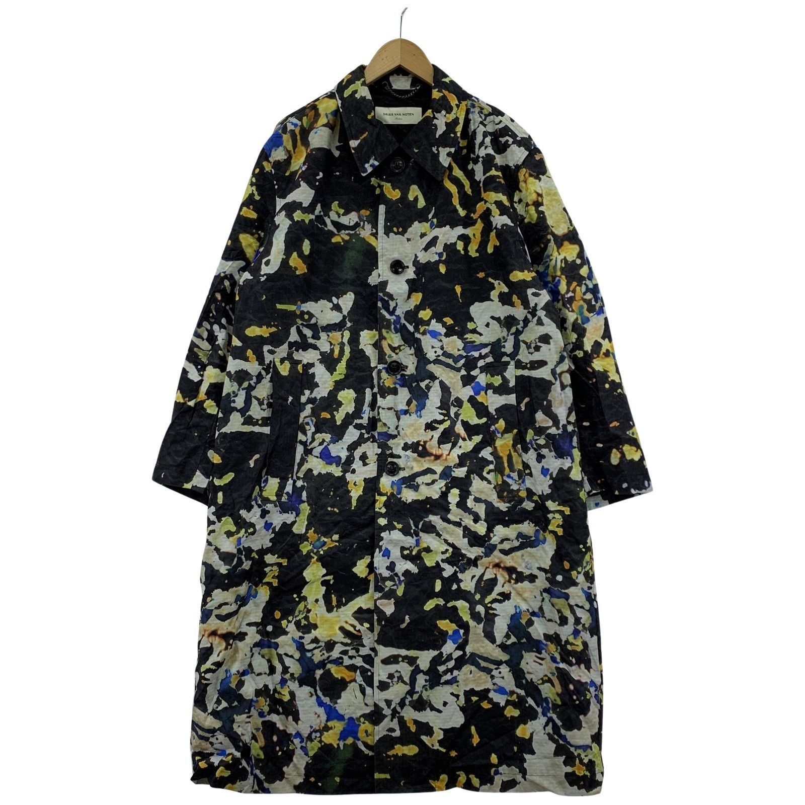 2009FW DRIES VAN NOTEN ドリスヴァンノッテン総柄コート M