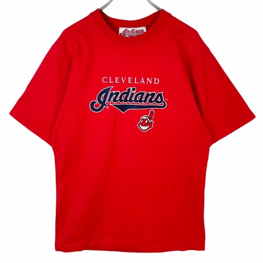 Guardiansクリーブランド・ガーディアンズMLB半袖Tシャツ野球メジャーリーグベースボールbaseballチームロゴ刺繍レッド赤ネイビー紺ホワイト白vintageヴィンテージ41214