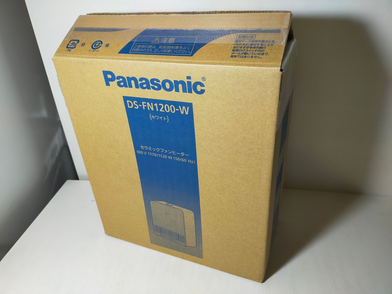 【初回限定お試し価格】 セラミックファンヒーター パナソニック DS-FN1200-W ファンヒーター