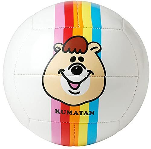 レインボー バレーボールデザイン_単品 ミカサMIKASA MIKASA&KUMATAN クマタンボール レインボー バレーボールデザイン WCJKU-V4-RAINBOW 推奨内圧0.200.30kgf?