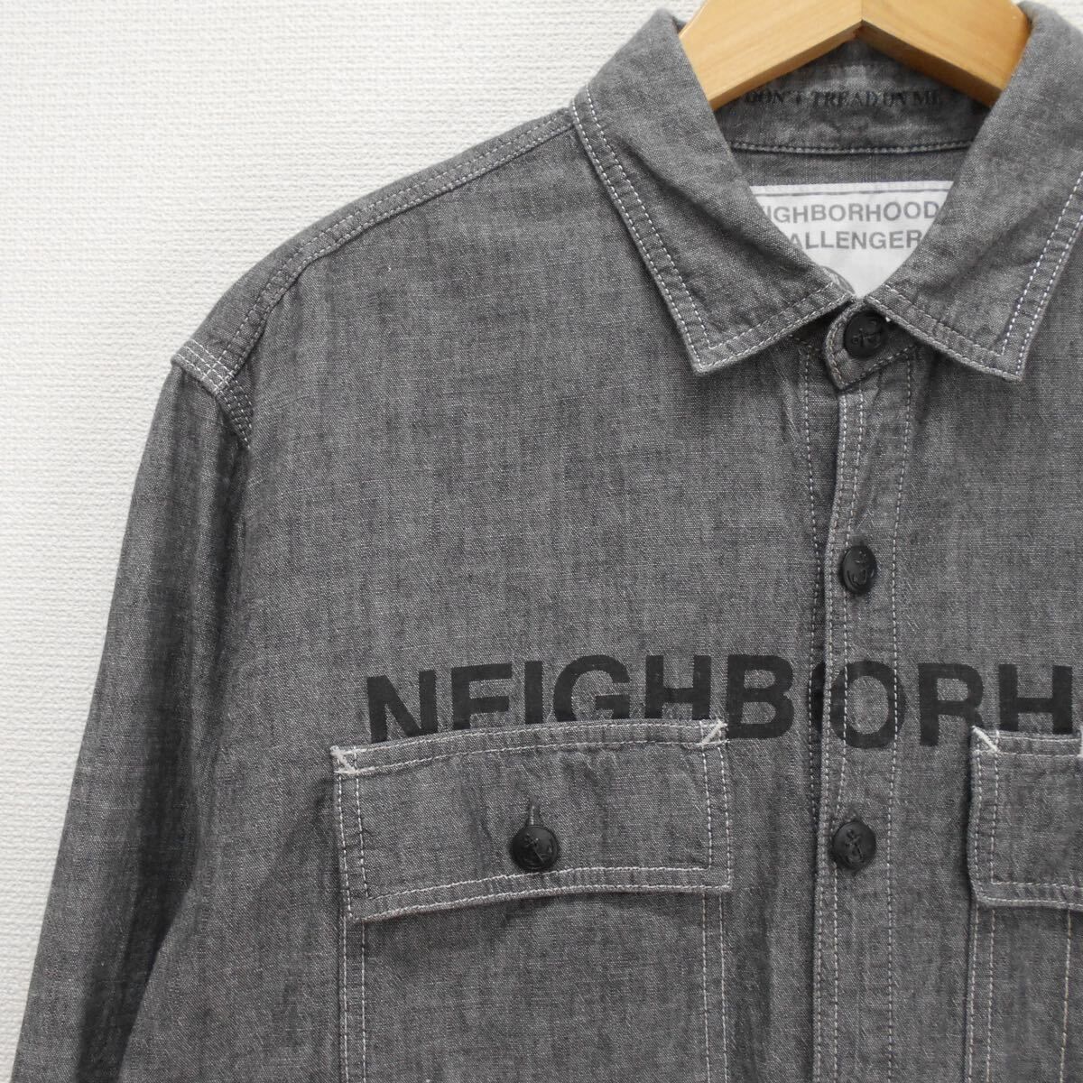 CHALLENGER × NEIGHBORHOOD 長袖 シャンブレー シャツ CHALLENGER × NEIGHBORHOOD 長袖 シャンブレー シャツ