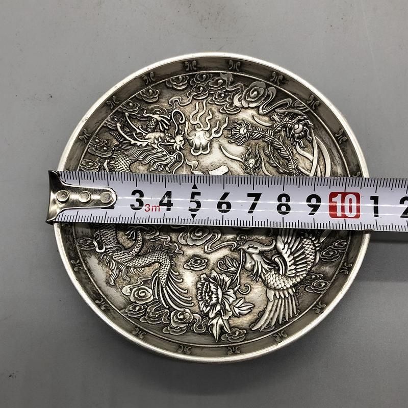 九龍盤  装飾品 工芸品 美術品 置物 銅器 龍鳳盤 装飾品 工芸品美術品 置物 - メルカリ