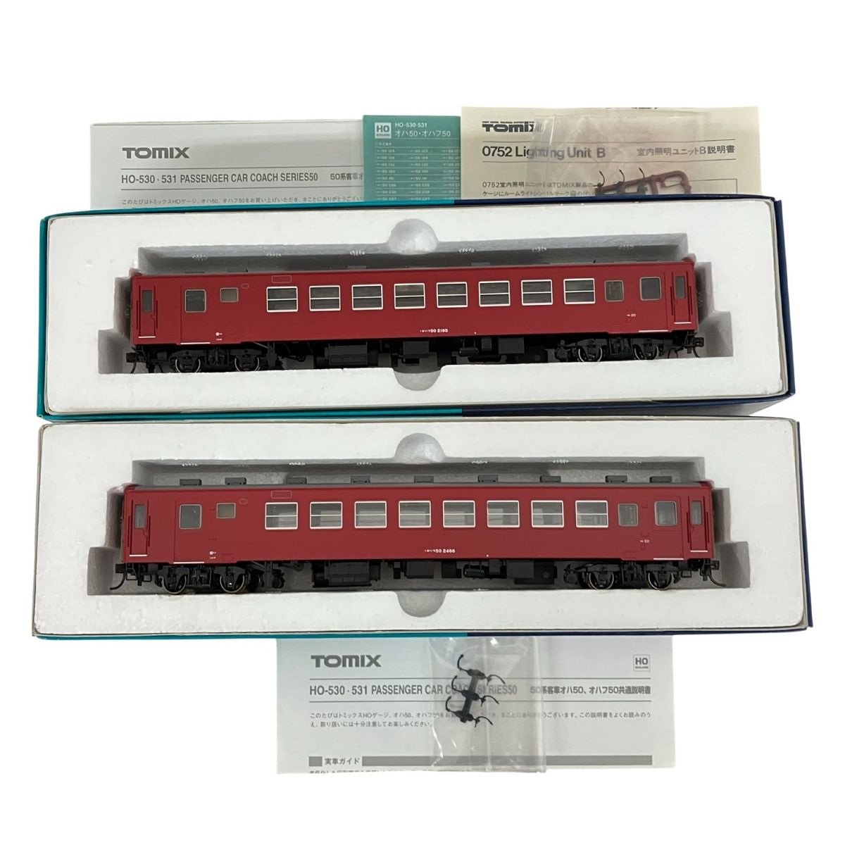 TOMIX　オハフ５０　【HO-531】　HOゲージ TOMIX HO-531 オハフ50