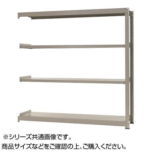 【新品・5営業日で発送】中量ラック 耐荷重500kgタイプ 連結 間口1200×奥行600×高さ1800mm 4段 ニューアイボリー