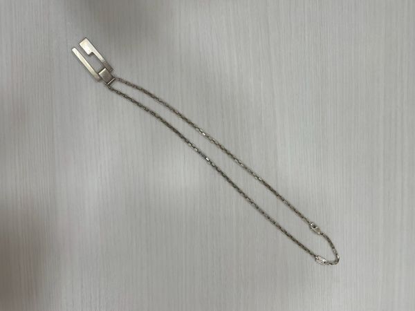 【管理番号-P】グッチ　カットアウトGネックレス　925刻印