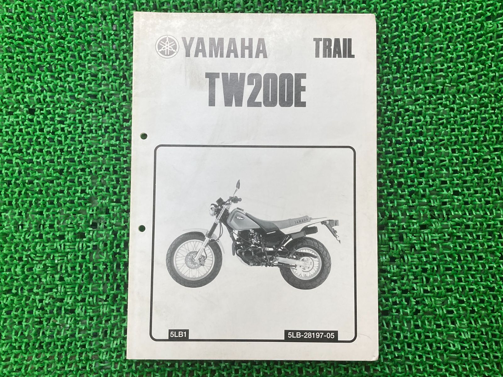 TW200E サービスマニュアル ヤマハ 正規 バイク 整備書 DG07J 配線図有り 補足版 5LB1 ru 車検 整備情報