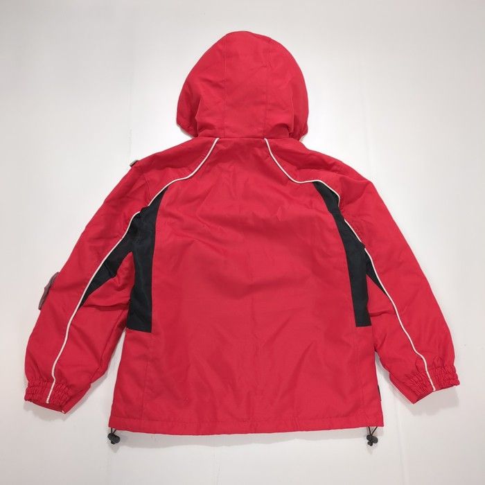 ジュニア スキーウェア 上下セット レッド 160cm スキーウェア 160