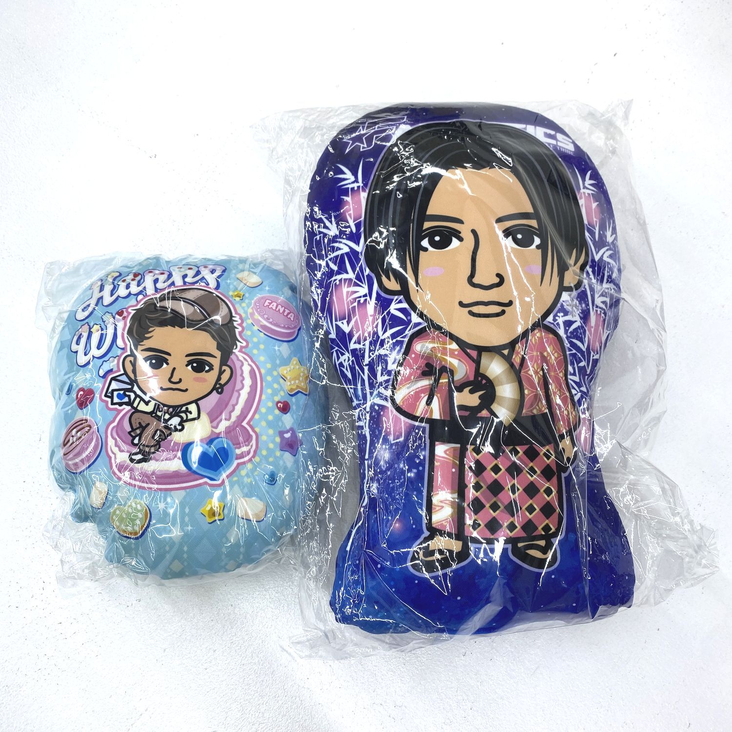 【★加古川物流】【中古品】FANTASTICS 八木勇征　ビッグピロー、ハンガー、実写クッション、バスタオル セット 【361】 ☆加古川物流】【中古品】FANTASTICS 八木勇征 ビッグピロー